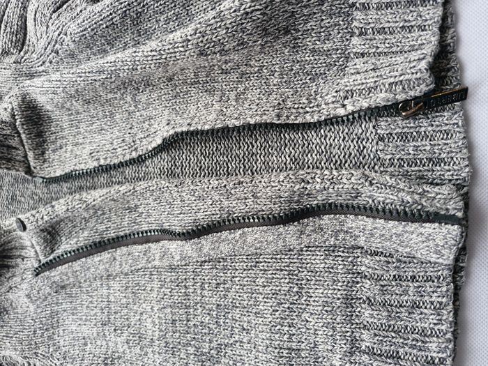 Gilet zippé 4 ans Liberto Gris chiné - photo numéro 3