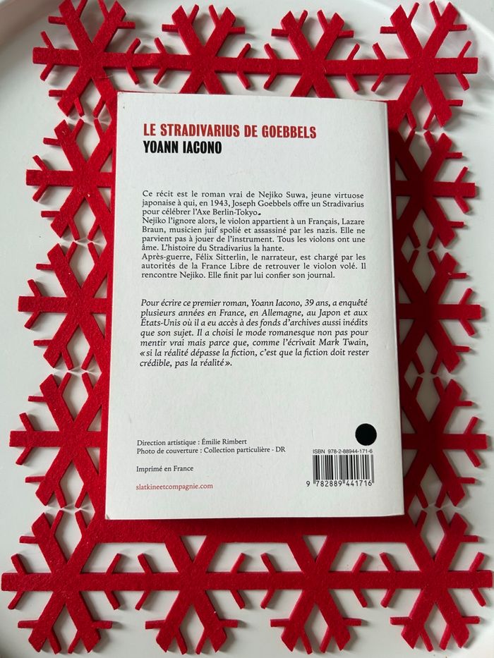 Le stradivarius de Goebbels