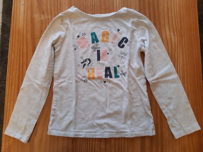 Tee-shirt gris clair