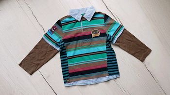 Polo effet superposition chemise catimini garçon 4ans
