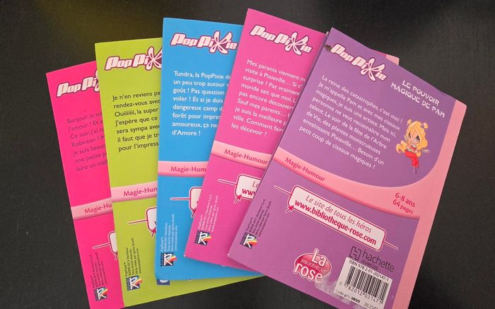 Lot de 5 livres pop pixie - photo numéro 2