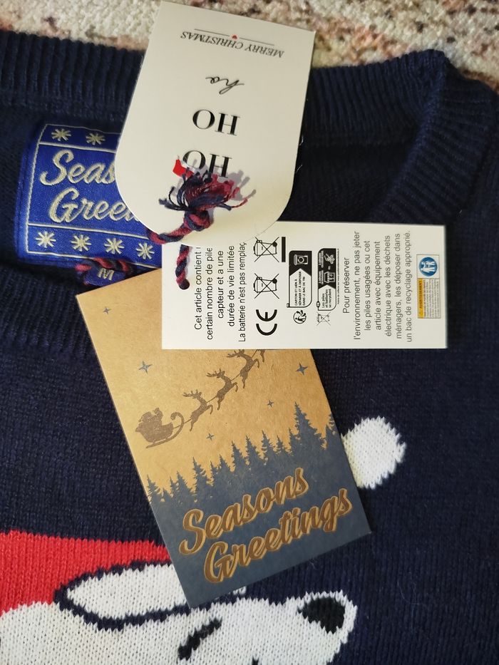 🎅 Pull de Noël magique – Taille M(mixte) 🐻‍❄️ - photo numéro 4