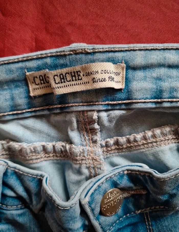 Jean bleu clair - Taille 36 - Cache Cache - photo numéro 6