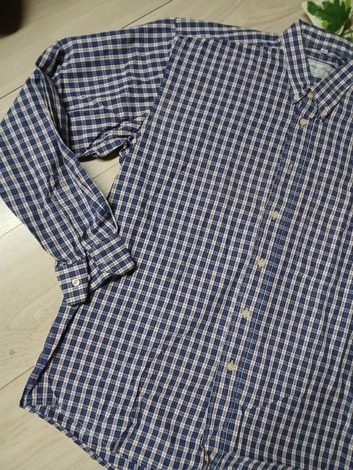 🍍 Chemise ML homme Enrico Mori taille M - photo numéro 4