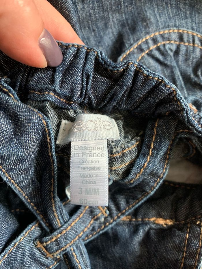 Robe en jean Obaibi 3 mois - photo numéro 6