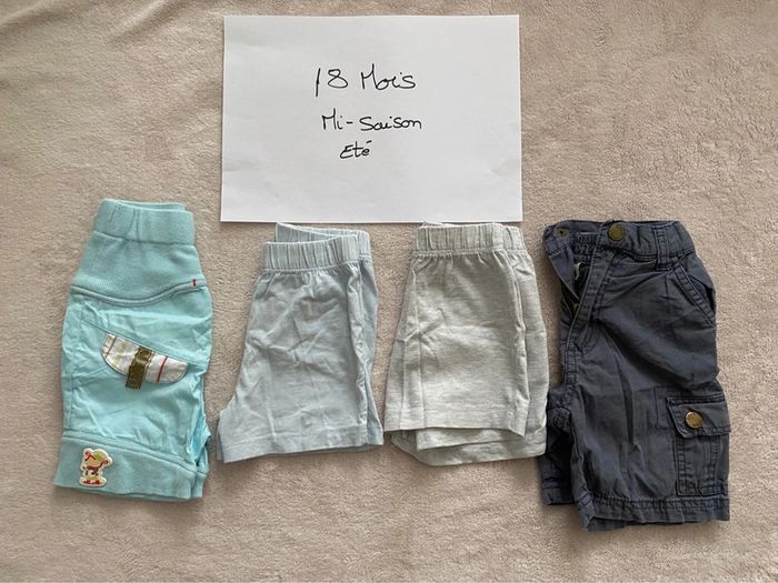 Lot 1 Short Neuf & 4 shorts TBE - Obaïbi, DPAM & autre - 18 mois - photo numéro 6