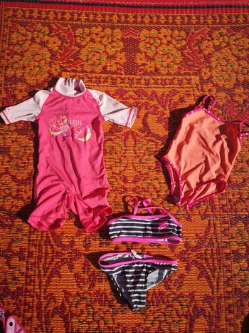 Lot maillot de bain 3ans fille