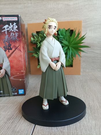 Figurine Senjuro Rengoku Demon Slayer Kimetsu no yaiba banpresto Bandai 