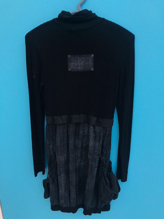 Robe col roulé avec poche - photo numéro 2