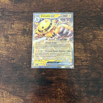 Carte Pokémon - Elekable Ex