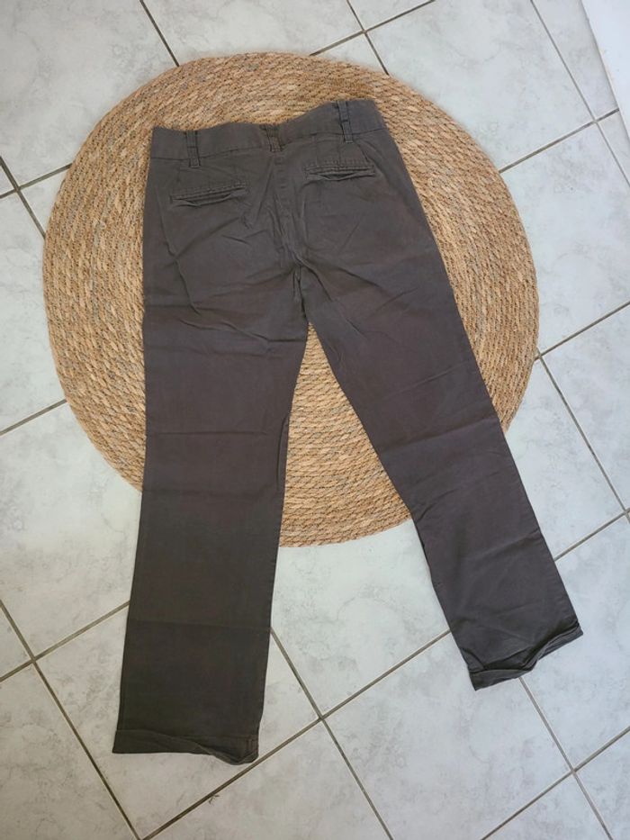 Pantalon toile marron 38 - photo numéro 6