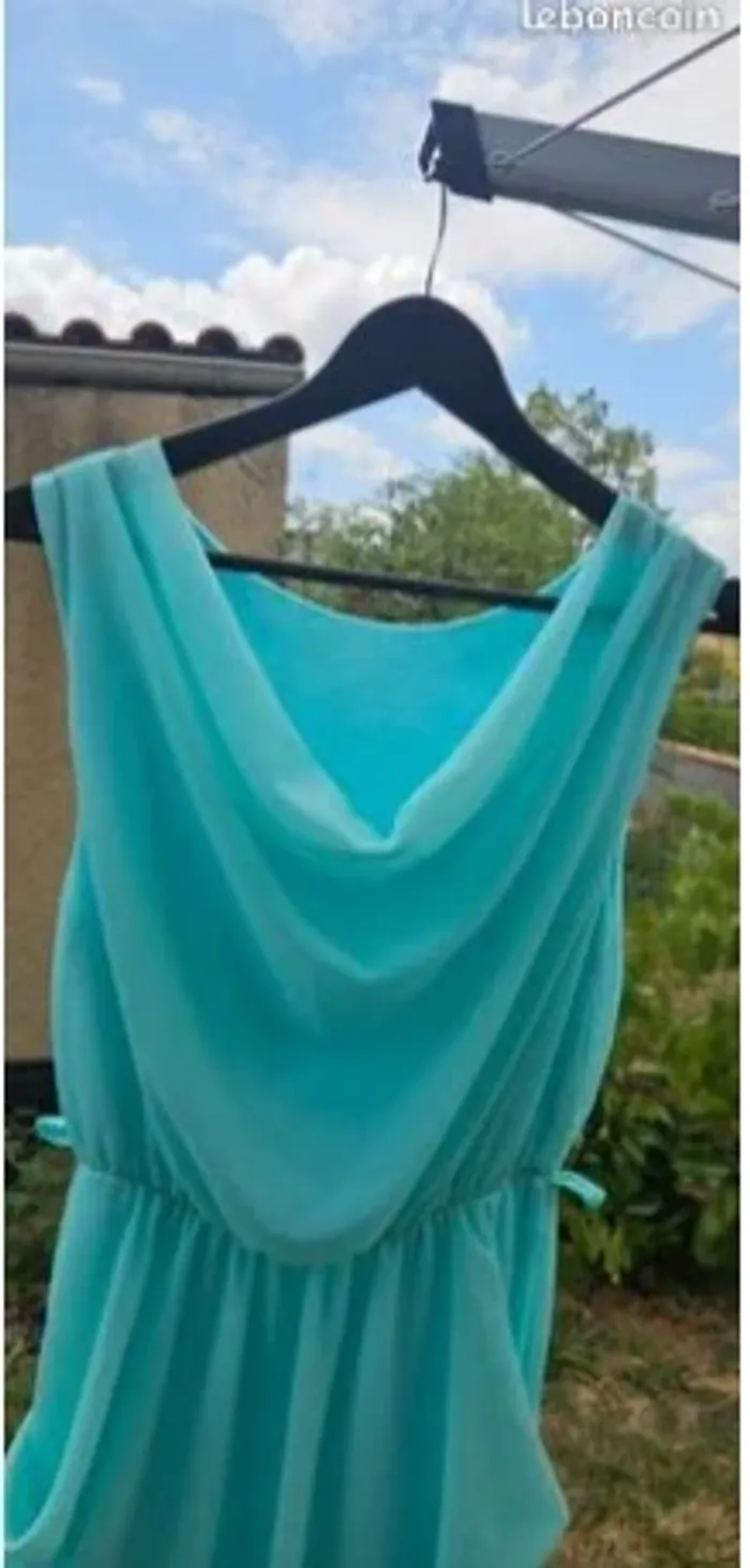 Robe turquoise - photo numéro 4
