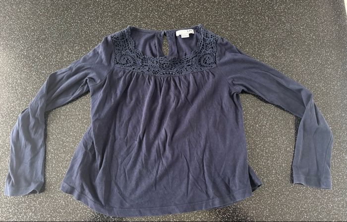 La Halle - blouse ml bleue fille 8 ans - photo numéro 1