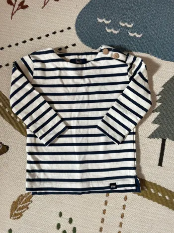 Marinière en coton épais All’océan