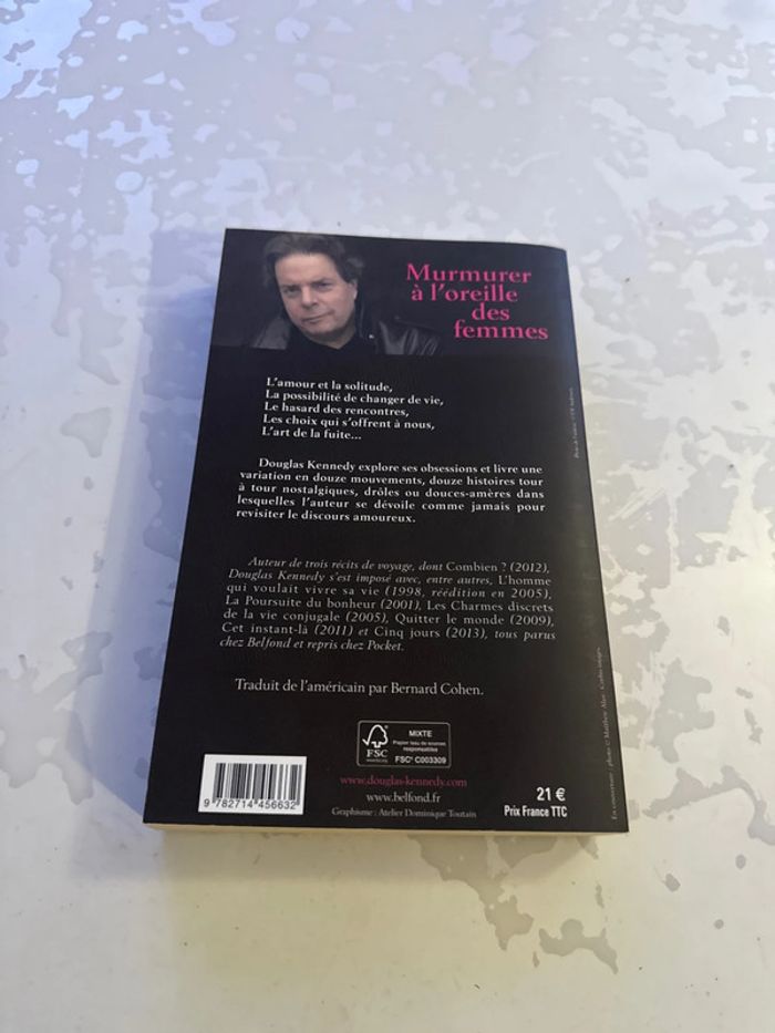 Livre murmurer à l’oreille des femmes - Douglas kennedy - photo numéro 3