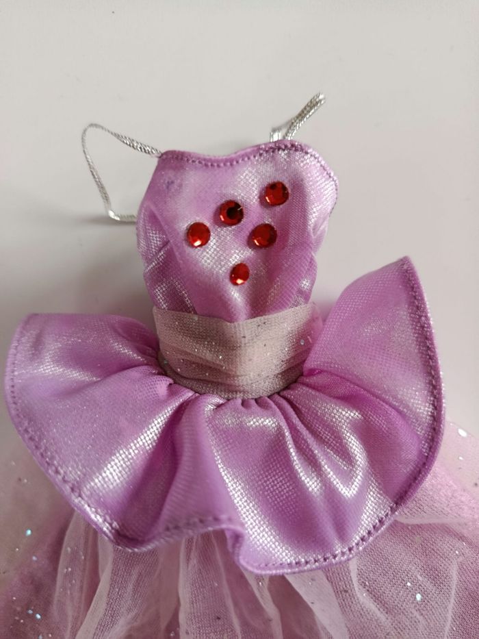 Robe violette Barbie vintage - photo numéro 3