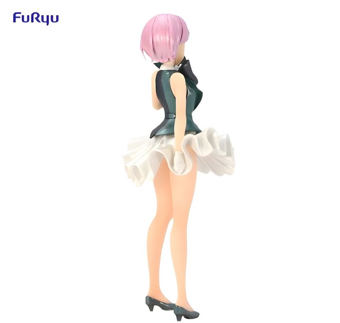Figurine Re Zero Ram in Circus Pearl Color Ver. furyu - photo numéro 9