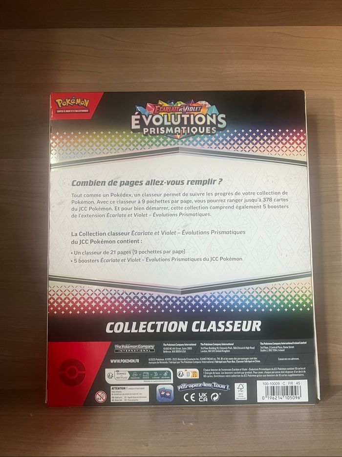Coffret classeur évolutions prismatiques - photo numéro 2