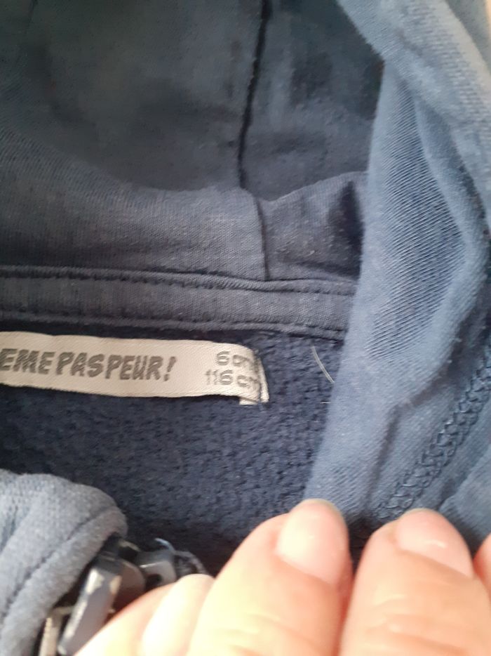 Sweat zippé capuche - photo numéro 2