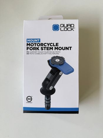 Support de téléphone Moto Quad Lock - Motorcycle Fork Stem Mount 