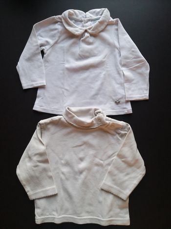 Lot de 2 sous pulls en 6 mois