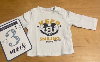 Haut manches longues Mickey 