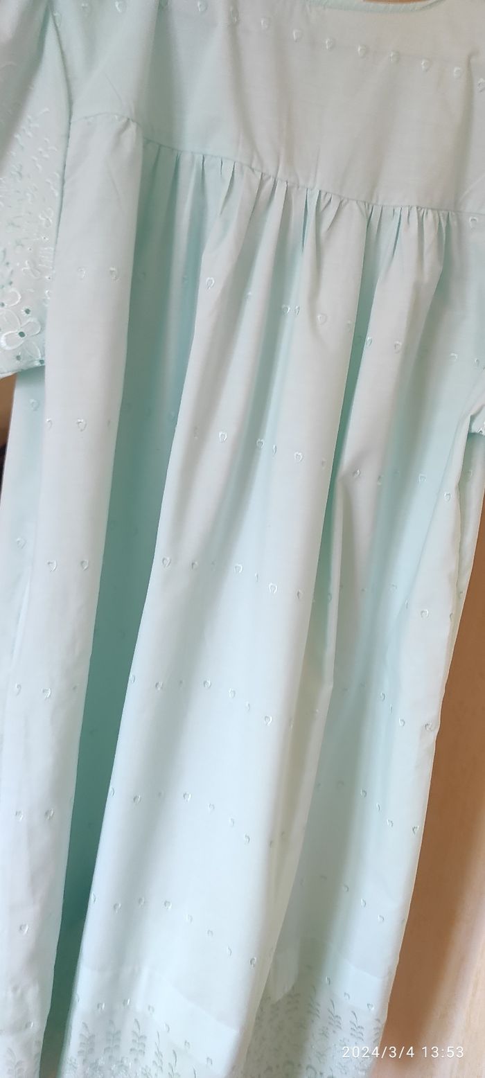 Chemise de nuit dentelle fait main ✋T. 54 - photo numéro 14