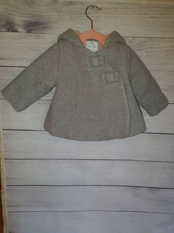 Manteau gris et rose 9 mois vertbaudert
