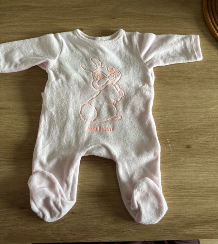 Pyjama velours 0 mois Disney
