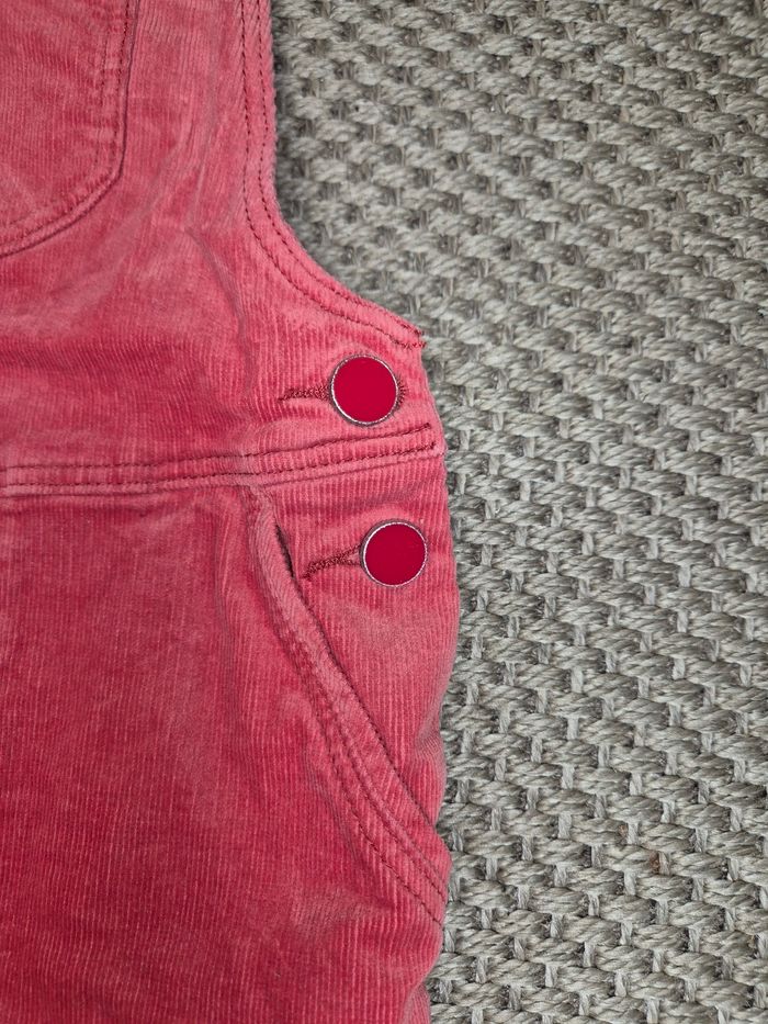 Ensemble robe orange velour et leggings noir - 6 ans - photo numéro 3