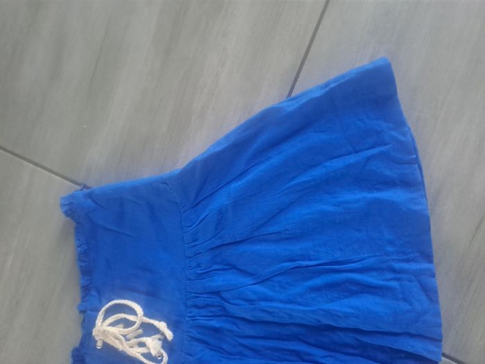 Mini jupe bleu blanc Grace & Mila Taille M - photo numéro 3