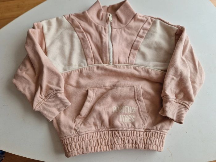 Sweat fille Positive Vibes 4 ans Kiabi