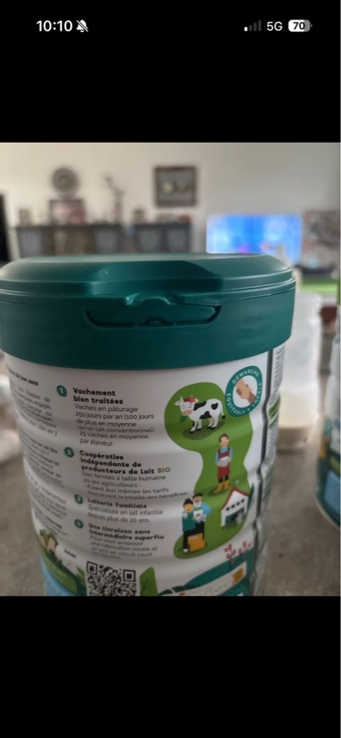 Lait  petits culottés