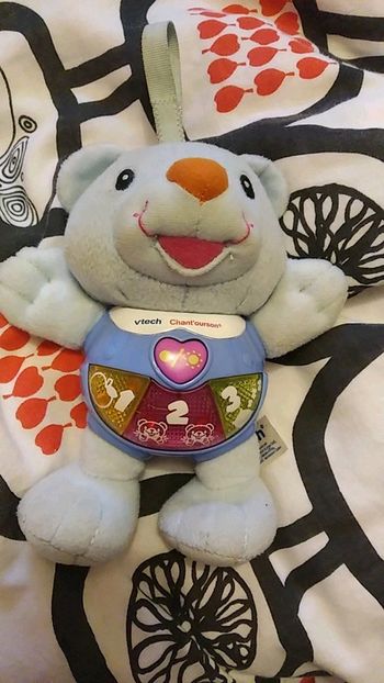 Peluche interactive