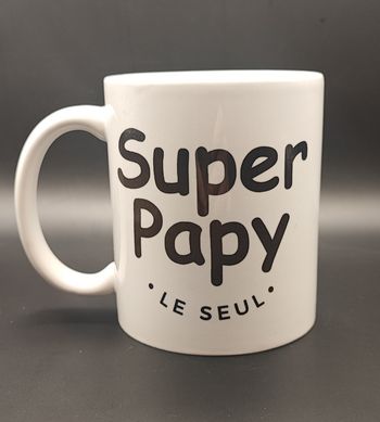 Mug blanc super papy 
