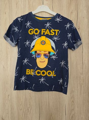 TEE-SHIRT FIREMAM SAM 5ANS
