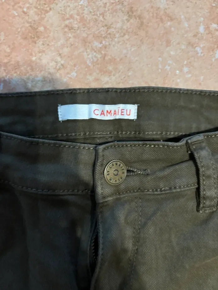 Short camaïeu kaki - photo numéro 2