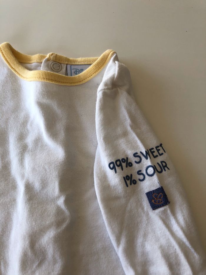 T-shirt bébé Disney 1-3M - photo numéro 3