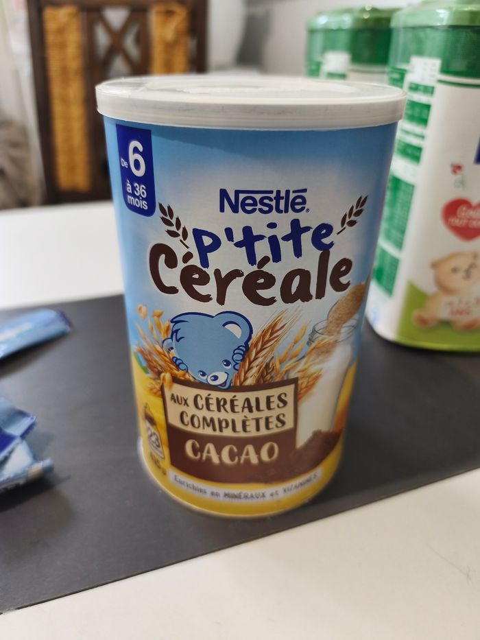 Lait bébé petit dej