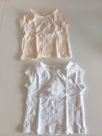 Lot t-shirts bébé fille