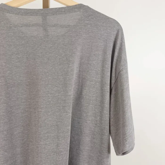 T-shirt ample gris Woolworths Daily Collection - Taille S A539 - photo numéro 7