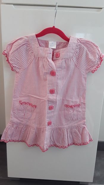 Robe manches courtes