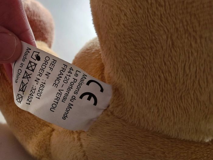 Peluche petit renne - photo numéro 2