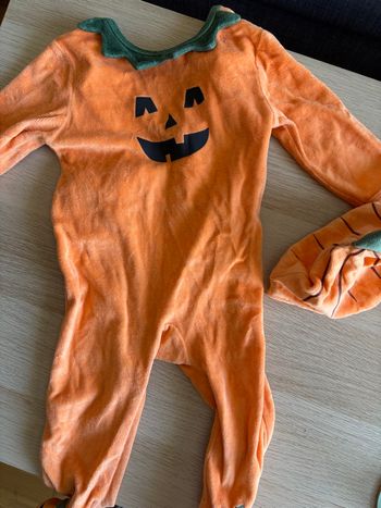 Ensemble pyjama bonnet Halloween Kiabi 