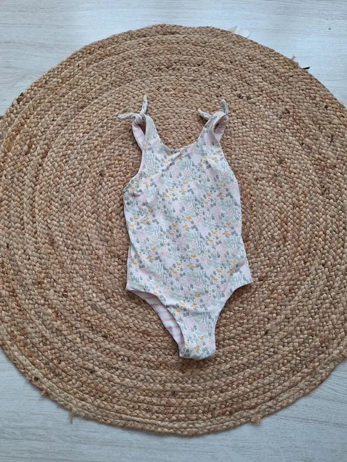 Maillot de bain réversible 1 pièce TAO 8 ans