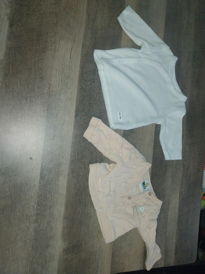 Lot vêtement filles 1 mois hiver - photo numéro 3