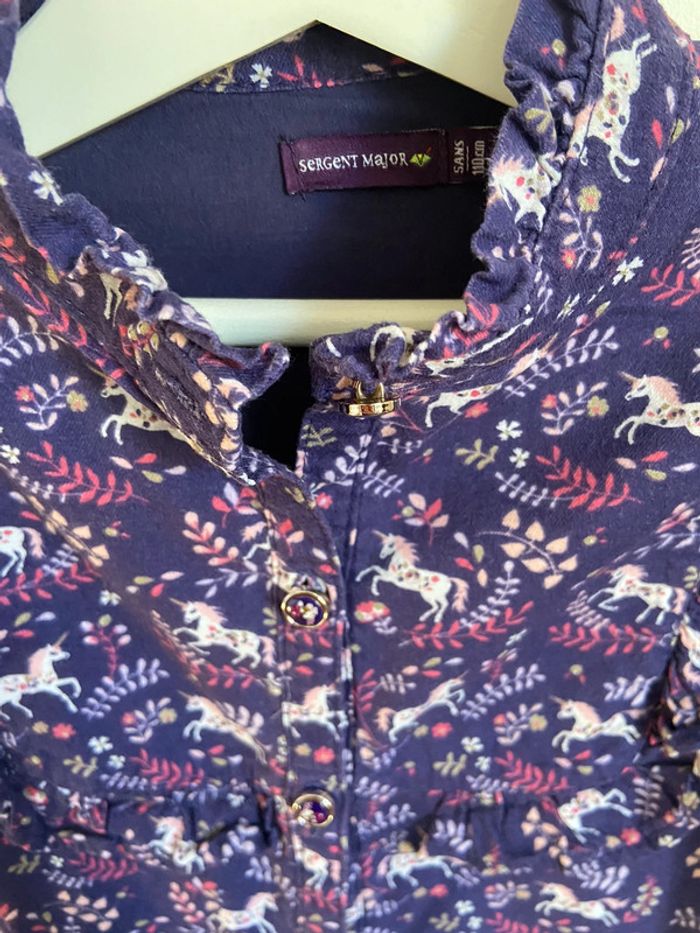 Belle chemise licorne 🦄 Sergent Major - photo numéro 2