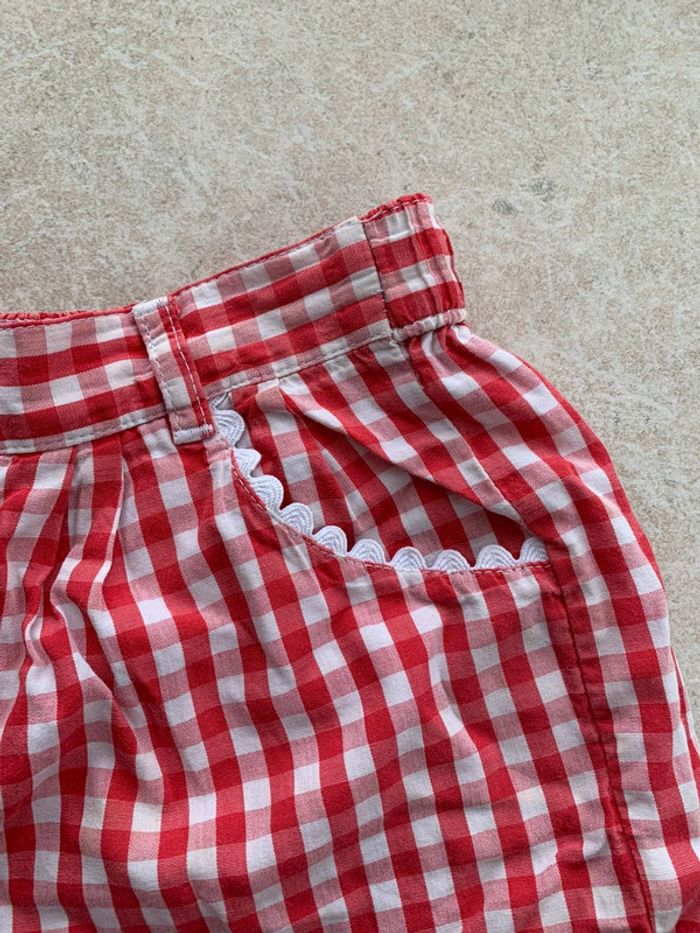 Short vichy à croquets - photo numéro 4