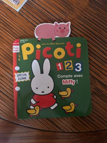 Livre Picoti pour bébé de 9 mois à 3 ans