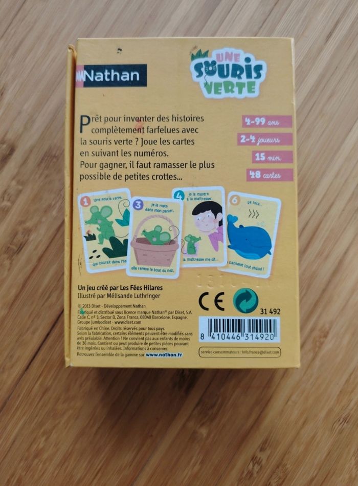 Jeu société une souris verte - photo numéro 2